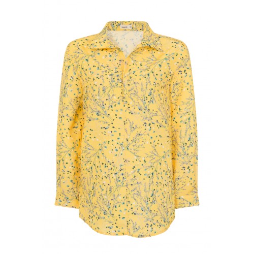 Long Sleeve Printed Blouse