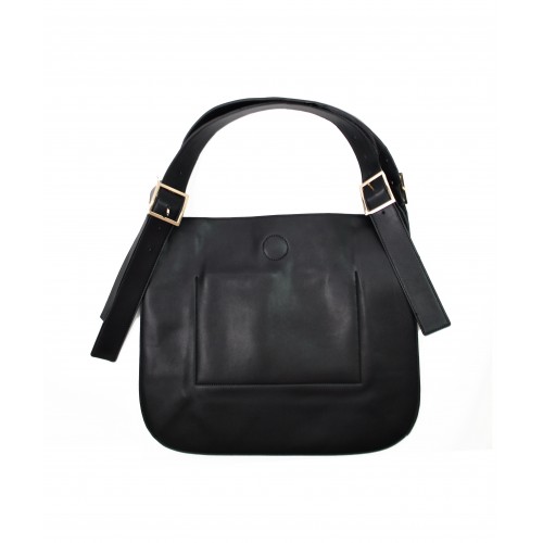 Black shoulder bag
